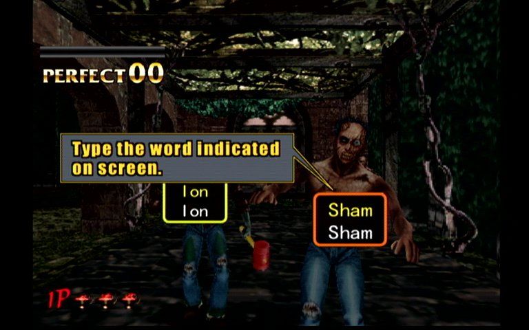 Typing Of The Dead [Keyboard Bundle] screenshot 4 for Sega Dreamcast